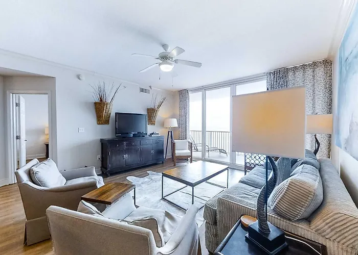 Gulf-front With Pool Sauna Washer Dryer Ac & Gym Holiday home Gulf Shores